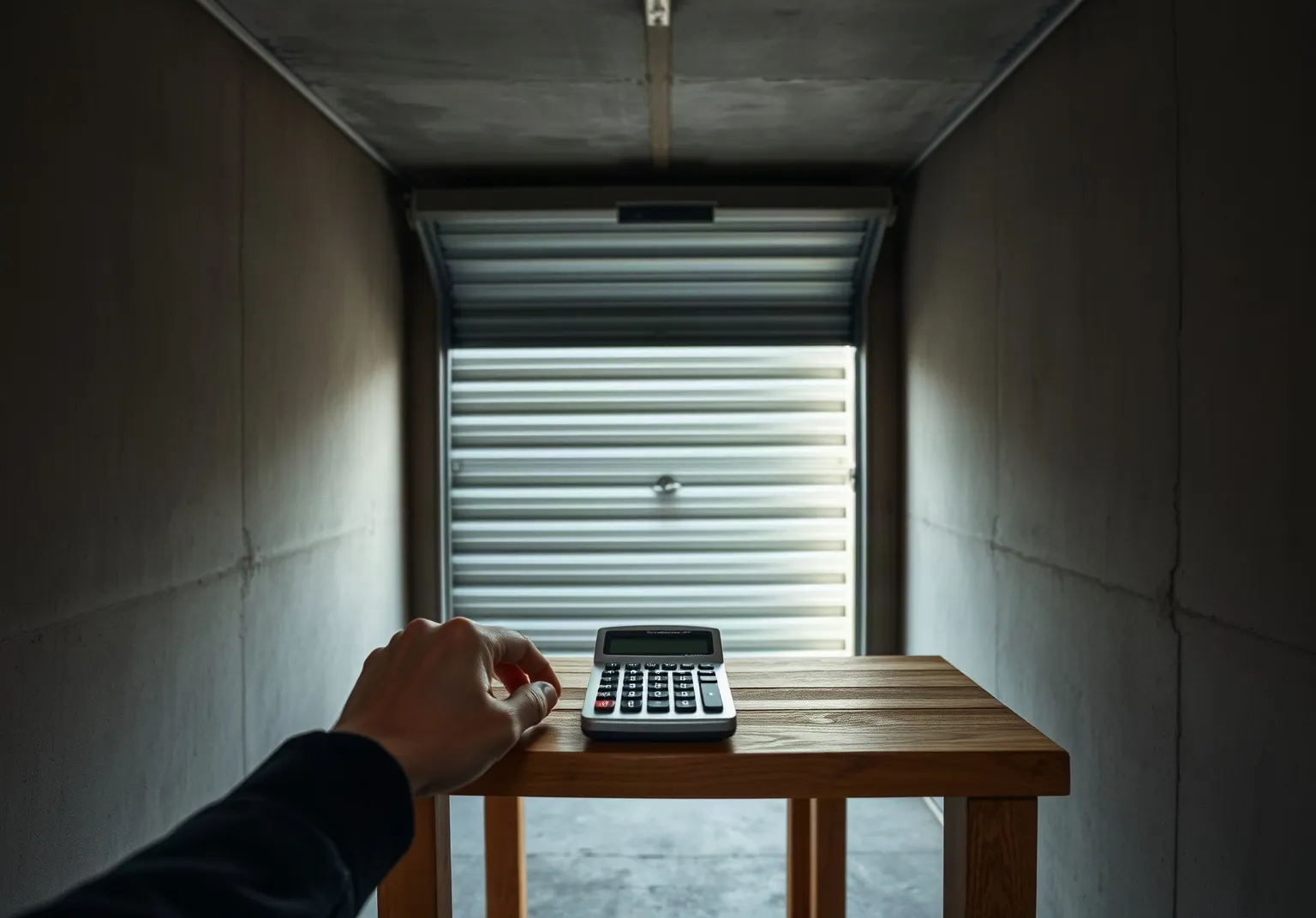 Investisseur calculant le rendement locatif d'un box