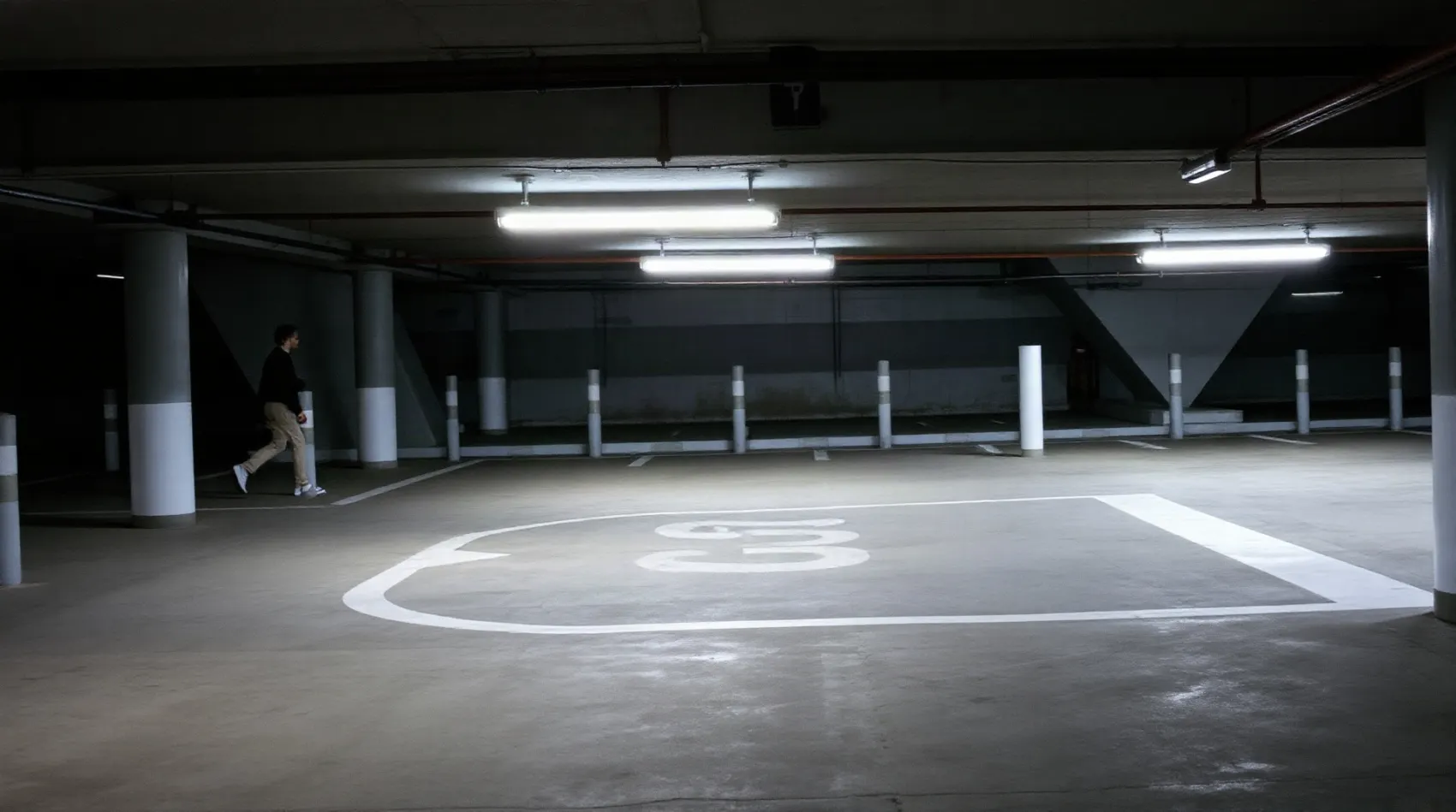 Place de stationnement en sous-sol